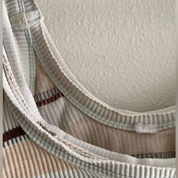 Urban Outfitters Striped Lounge Top - Picture 3 of 3